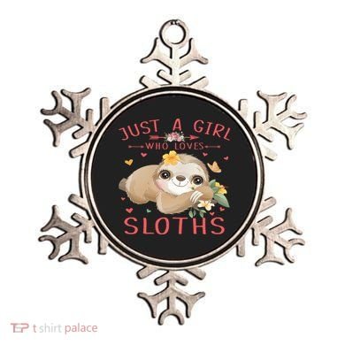 Loves Sloths Cute Sloth Lover Ornament