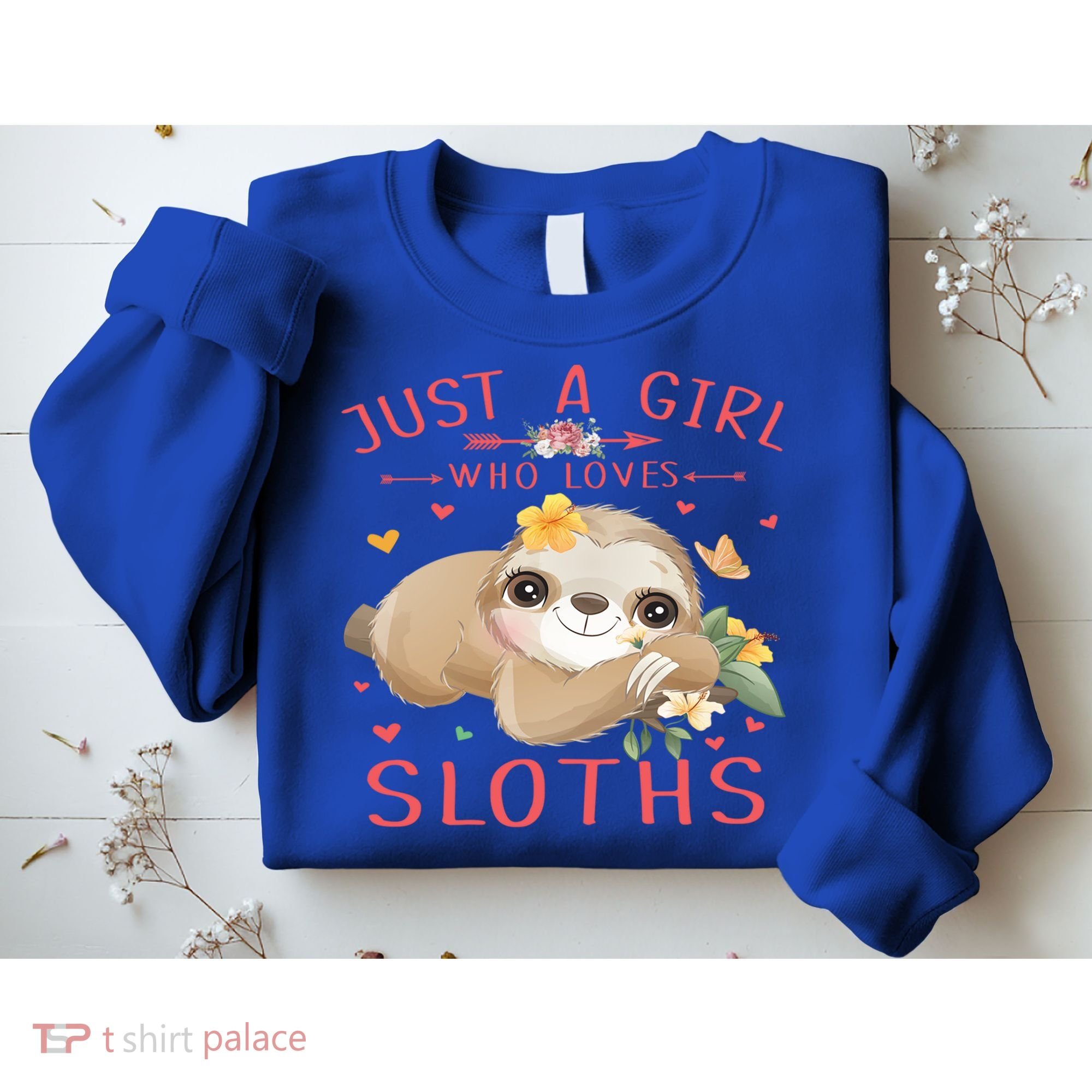 Loves Sloths Cute Sloth Lover Sweatshirt