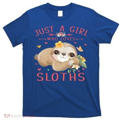 Loves Sloths Cute Sloth Lover T-Shirt