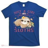 Loves Sloths Cute Sloth Lover T-Shirt thumb 0