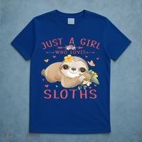 Loves Sloths Cute Sloth Lover T-Shirt thumb 5