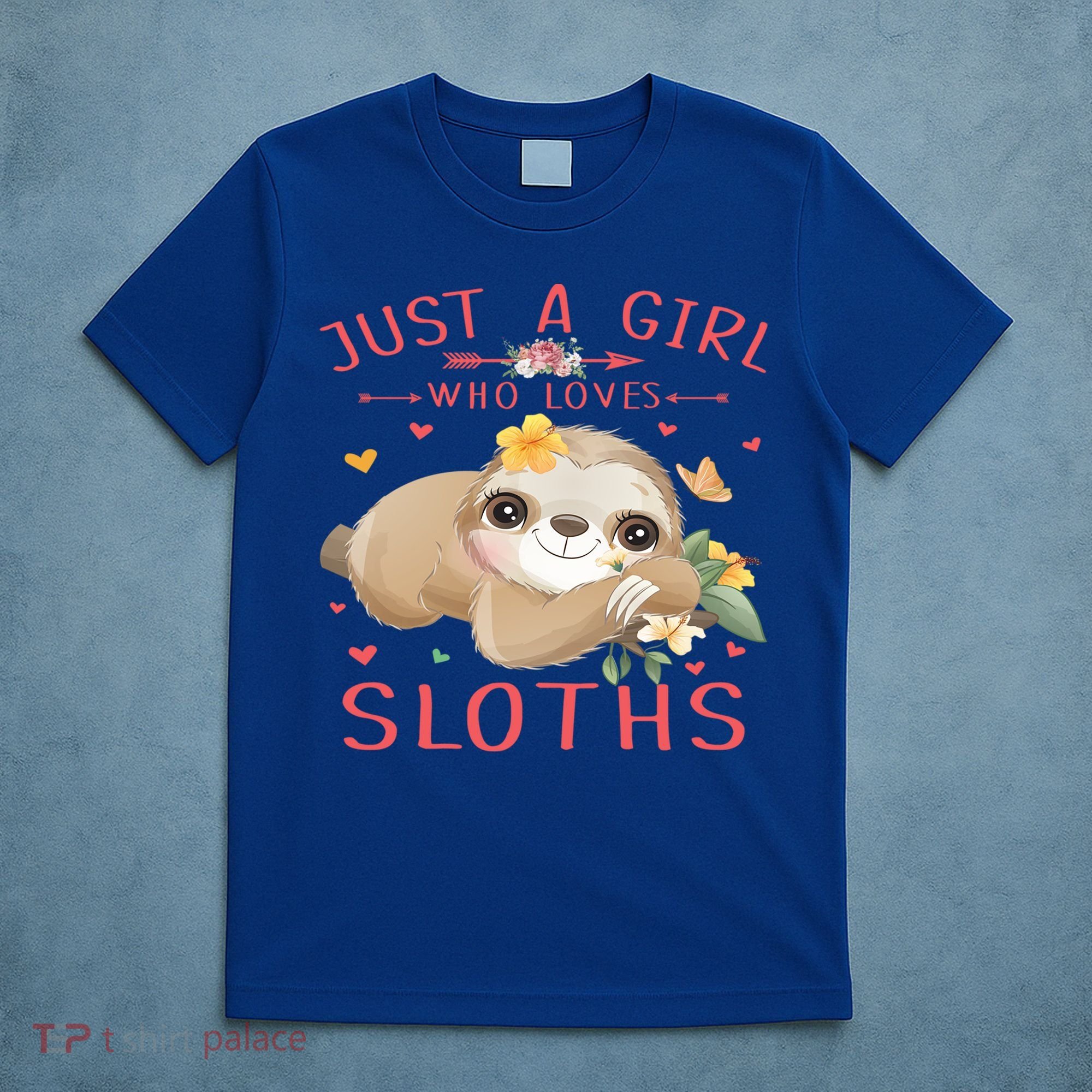 Loves Sloths Cute Sloth Lover T-Shirt