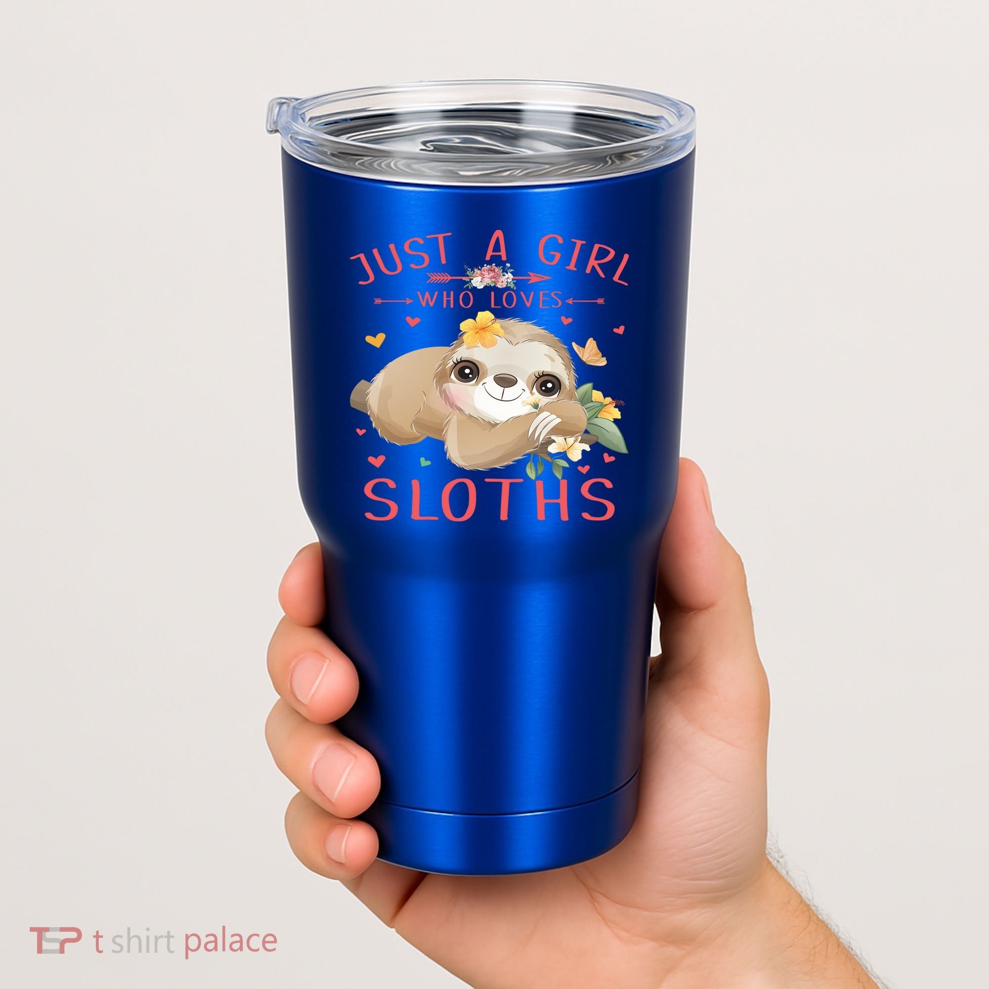 Loves Sloths Cute Sloth Lover Tumbler