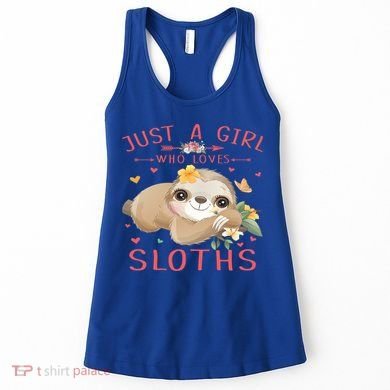 Loves Sloths Cute Sloth Lover Women's Tank Top