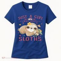 Loves Sloths Cute Sloth Lover Women's T-Shirt thumb 0