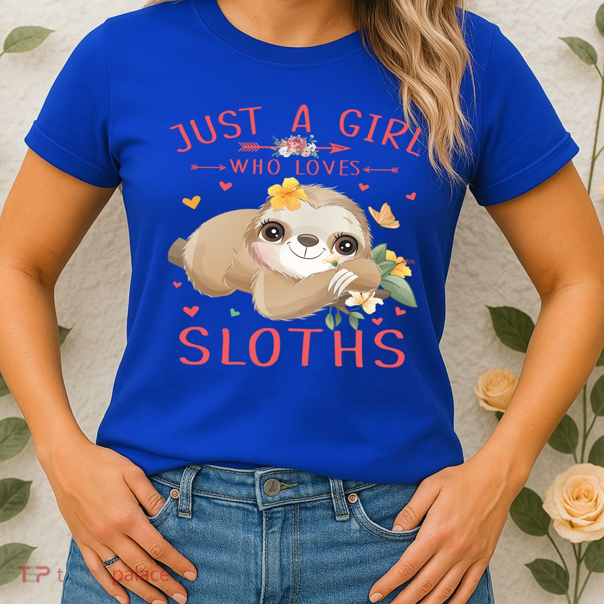 Loves Sloths Cute Sloth Lover Women's T-Shirt