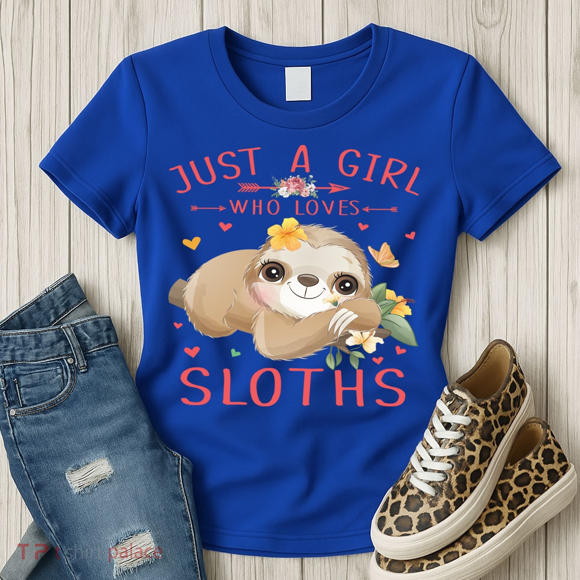 Loves Sloths Cute Sloth Lover Women's T-Shirt
