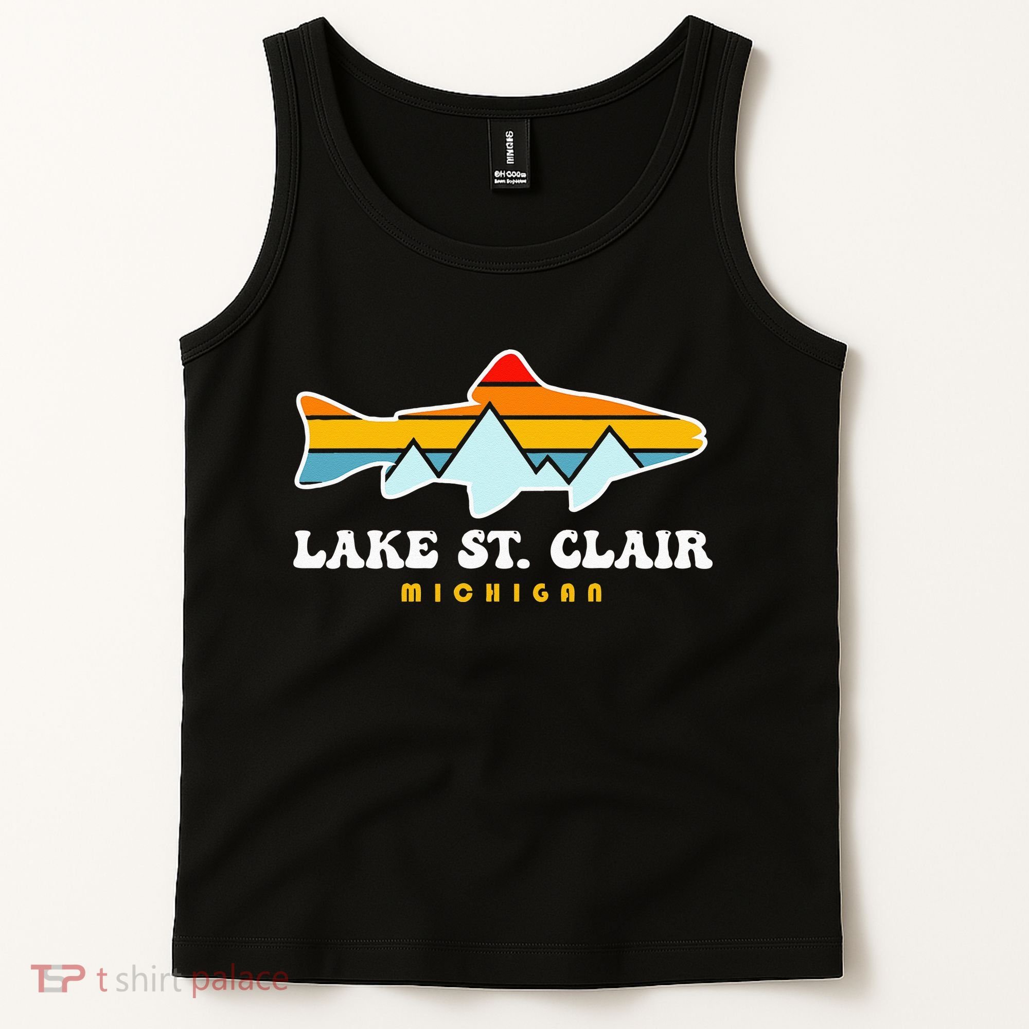 Lake St. Clair Fishing Michigan Fish Tank Top