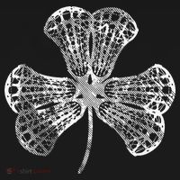 Lacrosse Shamrock Clover St Patricks Day Player Coach Gift Doggie Tank thumb 4