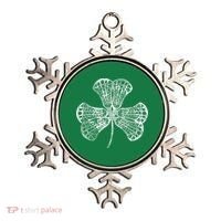 Lacrosse Shamrock Clover St Patricks Day Player Coach Gift Ornament thumb 0