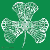 Lacrosse Shamrock Clover St Patricks Day Player Coach Gift Kids Long Sleeve Shirt thumb 2