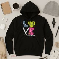 Love Softball Coach Player Softball Life Hoodie thumb 3