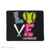 Love Softball Coach Player Softball Life Mousepad thumb 0