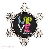 Love Softball Coach Player Softball Life Ornament thumb 0