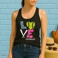 Love Softball Coach Player Softball Life Women's Tank Top thumb 2