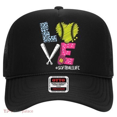 Love Softball Coach Player Softball Life Hat