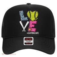 Love Softball Coach Player Softball Life Hat thumb 0