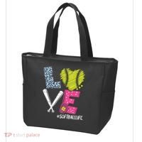Love Softball Coach Player Softball Life Tote Bag thumb 3