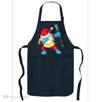 Lacrosse Santa Claus Christmas Dabbing Apron thumb 0