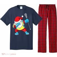 Lacrosse Santa Claus Christmas Dabbing Pajama Set thumb 0