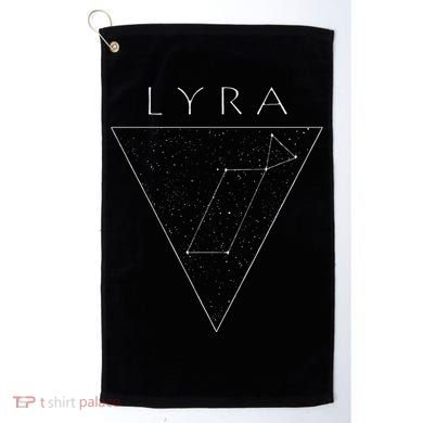 Lyra Star Constellation Lyran Starseed Golf Towel