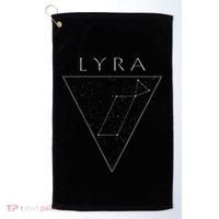 Lyra Star Constellation Lyran Starseed Golf Towel thumb 0