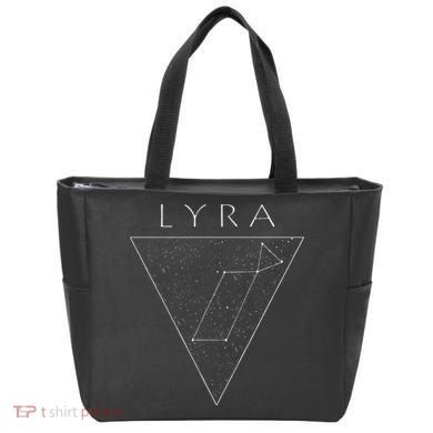 Lyra Star Constellation Lyran Starseed Tote Bag