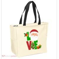 Love Santa Claus Christmas Holiday Cute Tote Bag thumb 2