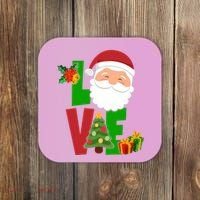 Love Santa Claus Christmas Holiday Cute Coaster thumb 0