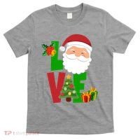 Love Santa Claus Christmas Holiday Cute T-Shirt thumb 0
