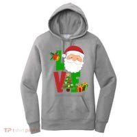 Love Santa Claus Christmas Holiday Cute Women's Hoodie thumb 0