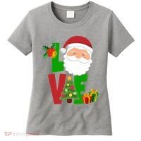 Love Santa Claus Christmas Holiday Cute Women's T-Shirt thumb 0