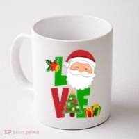 Love Santa Claus Christmas Holiday Cute Coffee Mug thumb 0