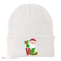 Love Santa Claus Christmas Holiday Cute Beanie thumb 0