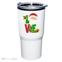 Love Santa Claus Christmas Holiday Cute Tumbler thumb 0