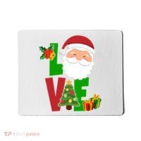 Love Santa Claus Christmas Holiday Cute Mousepad thumb 0