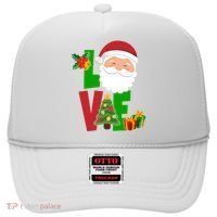 Love Santa Claus Christmas Holiday Cute Hat thumb 0