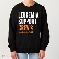 Leukemia Support Crew Together We Fight Women's Sweatshirt thumb 0