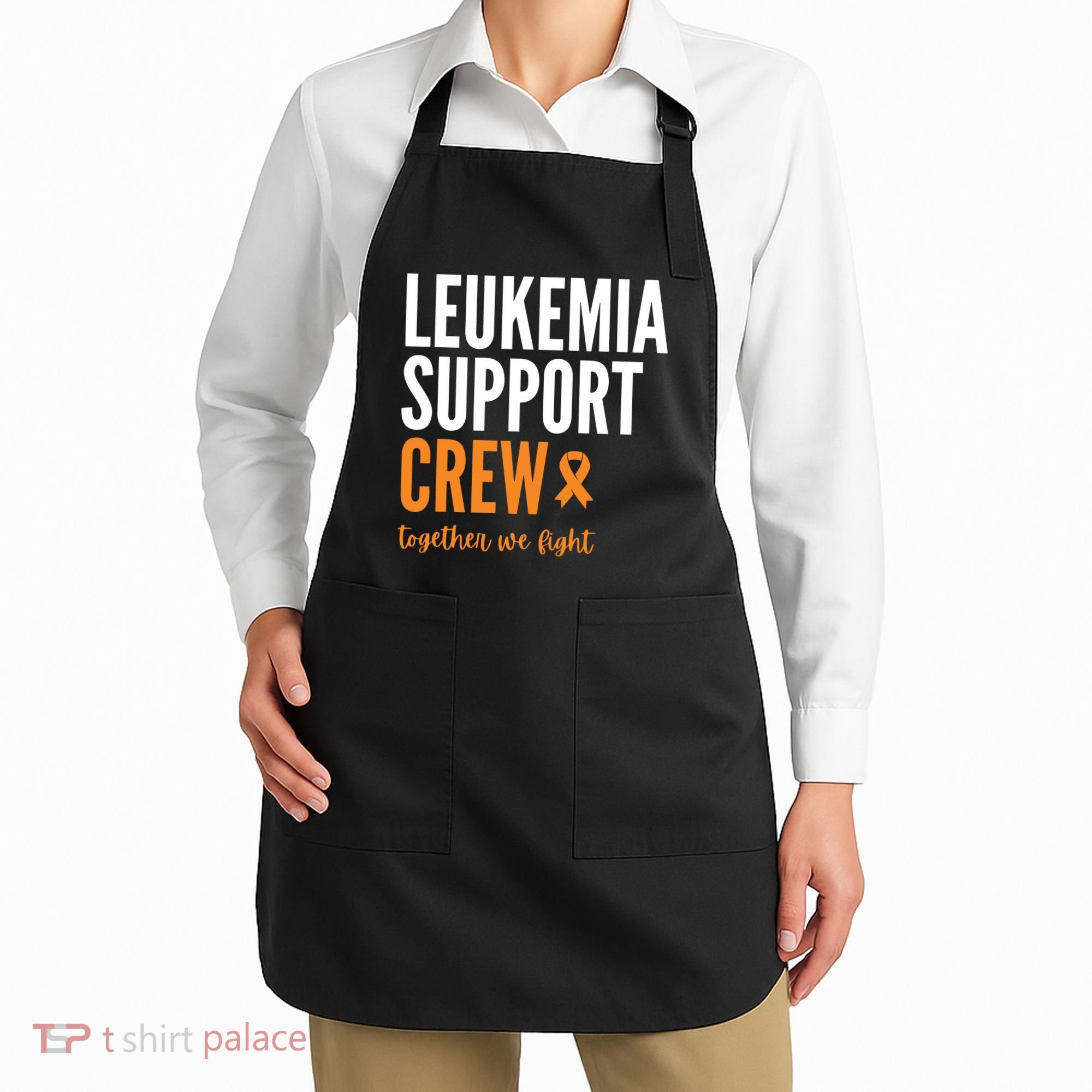 Leukemia Support Crew Together We Fight Apron