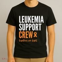 Leukemia Support Crew Together We Fight T-Shirt thumb 3