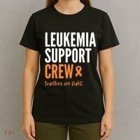 Leukemia Support Crew Together We Fight T-Shirt thumb 4