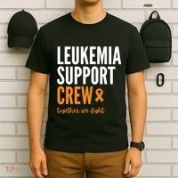 Leukemia Support Crew Together We Fight T-Shirt thumb 6