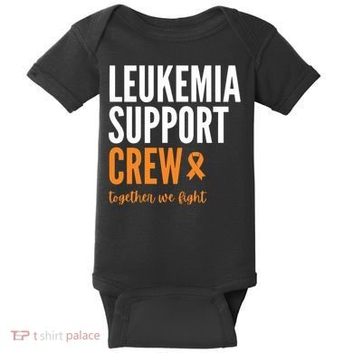 Leukemia Support Crew Together We Fight Baby Bodysuit