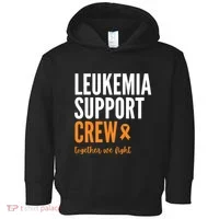 Leukemia Support Crew Together We Fight Toddler Hoodie thumb 0
