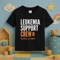 Leukemia Support Crew Together We Fight Toddler T-Shirt thumb 3