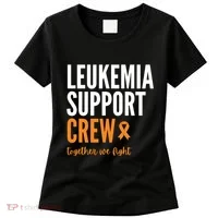 Leukemia Support Crew Together We Fight Women's T-Shirt thumb 0