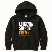 Leukemia Support Crew Together We Fight Kids Hoodie thumb 0