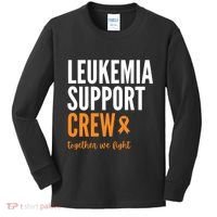 Leukemia Support Crew Together We Fight Kids Long Sleeve Shirt thumb 0