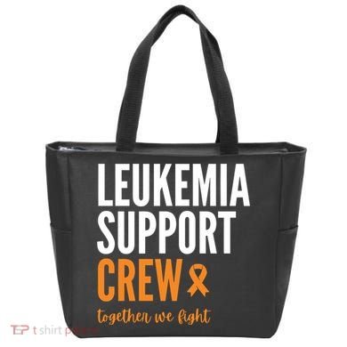 Leukemia Support Crew Together We Fight Tote Bag