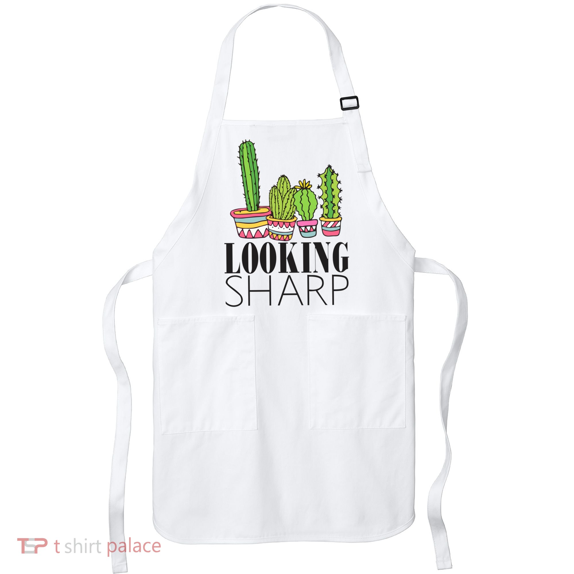 Looking Sharp Cactus For Cute Plant Cacti Gift Apron